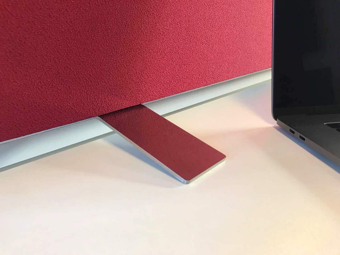 Divisori per scrivania fonoassorbenti AkuPan® DESK Firesafe