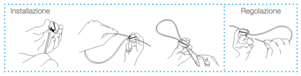 Kit sospensione pannelli fonoassorbenti