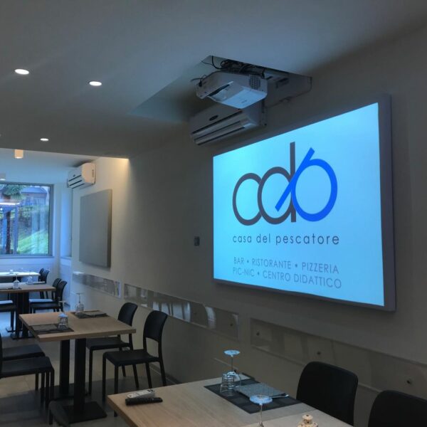 pannelli acustici per videoproiettori - schermi acustici