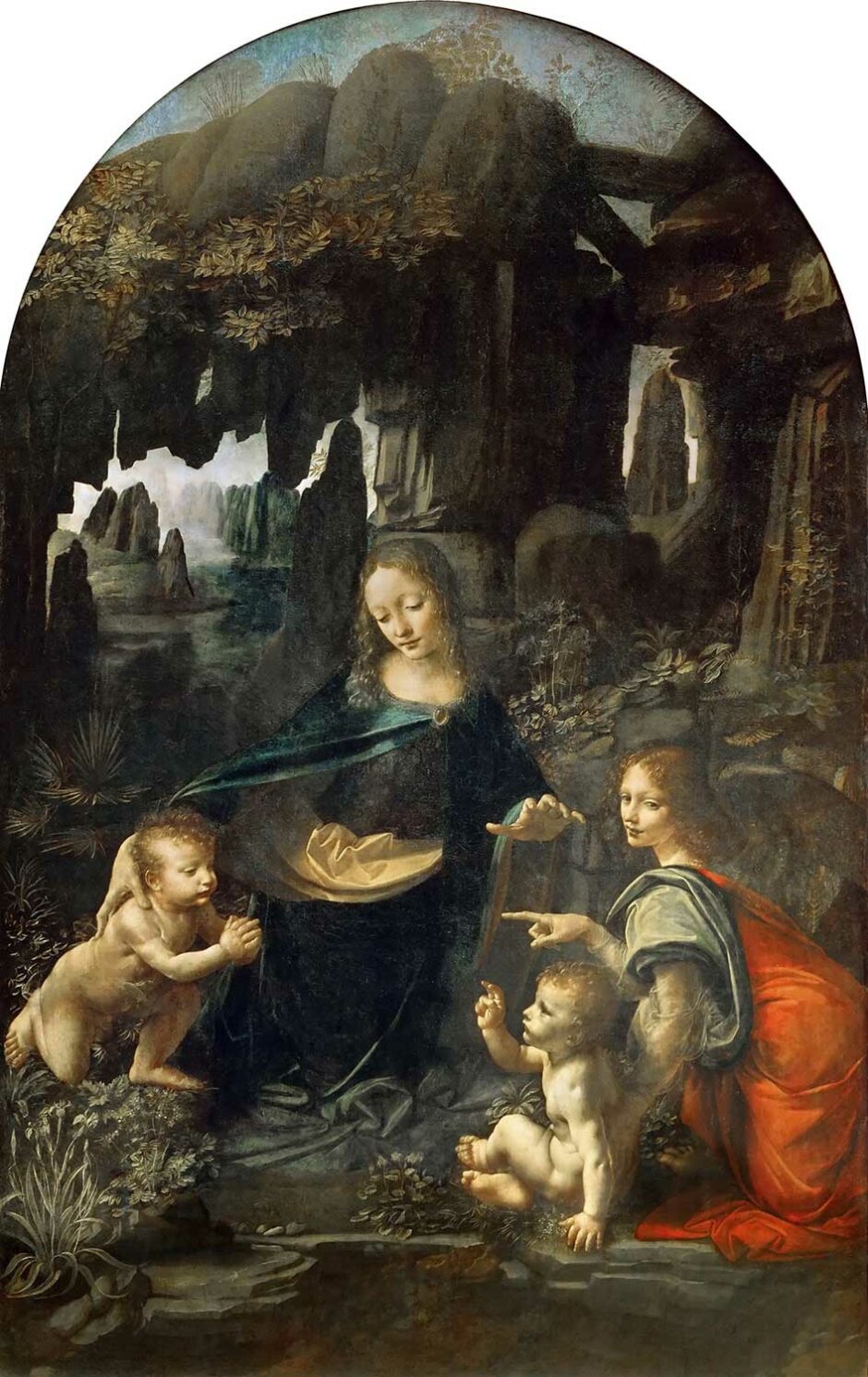 Leonardo da Vinci - Vergine delle Rocce