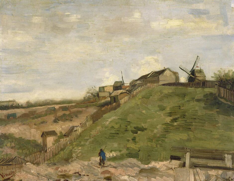 Vincent van Gogh - La collina di Montmartre con cava