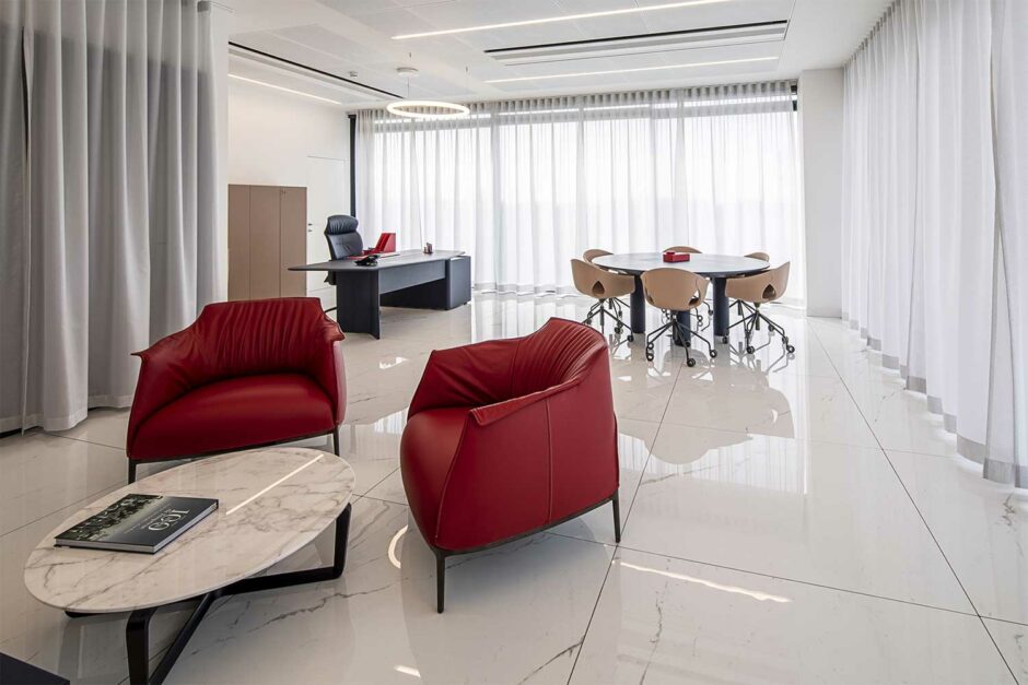 MD Uffici DIrezionali - Tende acustiche Vescom