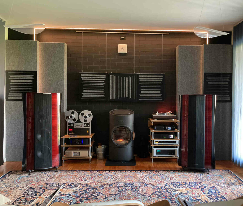 Pannelli Fonoassorbenti per trattamento acustico sala musicale