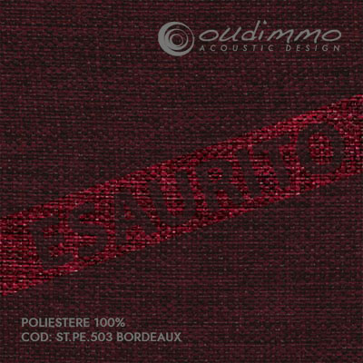 Tessuto Bordeaux