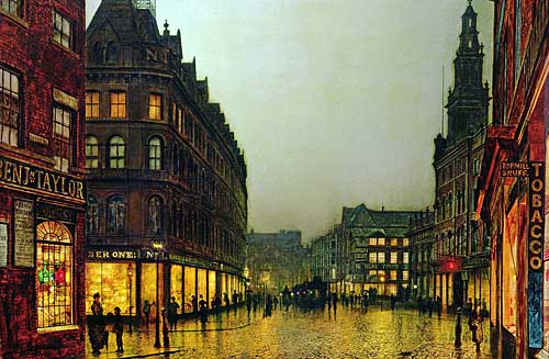 cop-John-Atkinson-Grimshaw-1836-1893-Boar-Lane-g