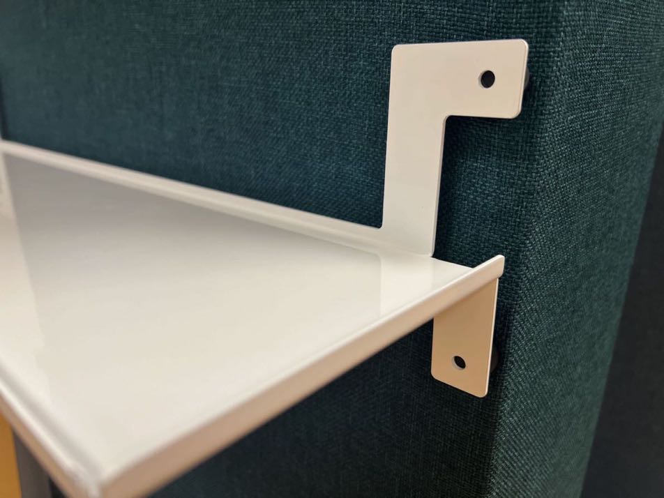 Mensola per pannelli acustici porta CD e porta oggetti - capovolta