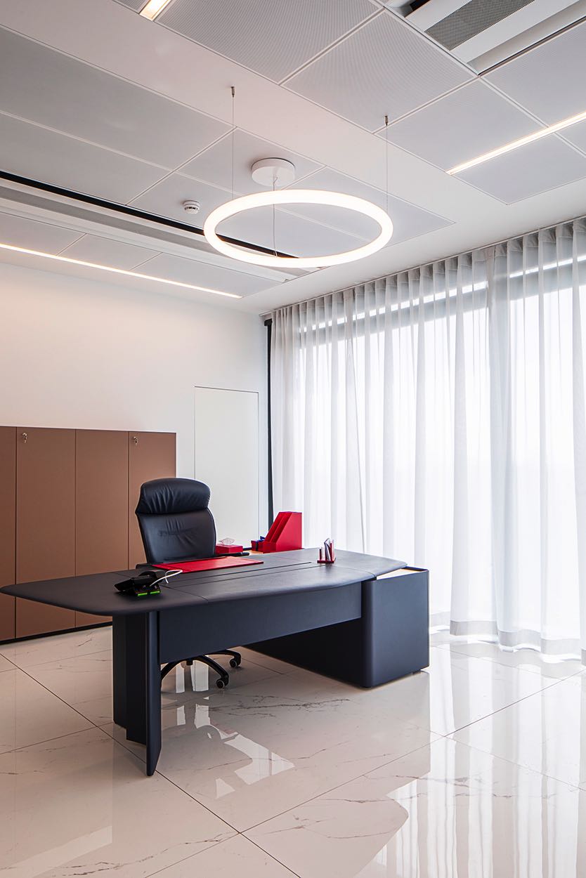 Tende acustiche filtranti alla luce