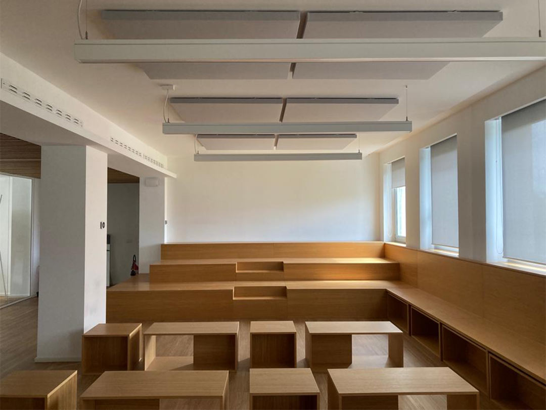 Pannelli fonoassorbenti per sala conferenze Selection a Milano