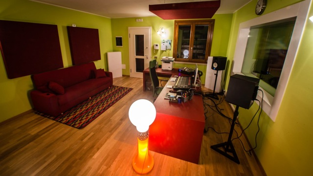 Pannelli fonoassorbenti per studio di registrazione